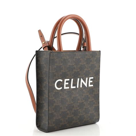 celine mini cabas|celine triomphe canvas tote.